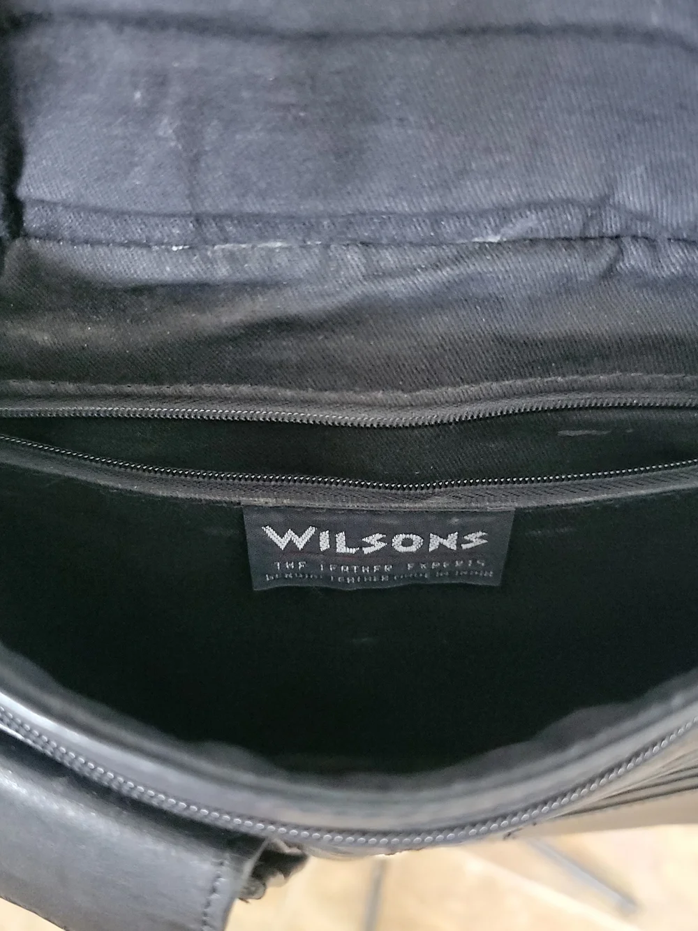 Wilsons Leather sleek black
